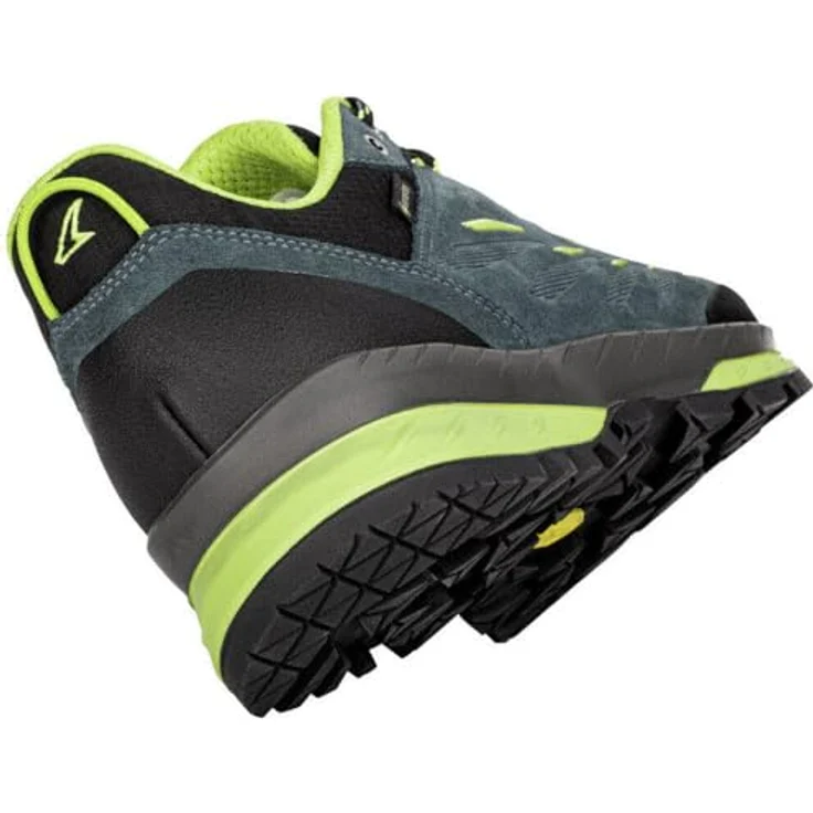 Lowa Delago GTX Lo, leichter Halbschuh für Outdoor-Aktivitäten, Petrol/Limone, Größe 42.5 – Bild 10