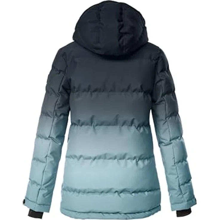 Killtec KSW 330 Girls Ski Quilted Jacket, wärmend und strapazierfähig, Hellblau, Größe 176 – Bild 2