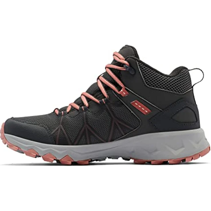 Columbia Peakfreak II Mid Outdry, Damen Wanderschuhe mit optimaler Knöchelunterstützung, grau – Bild 7