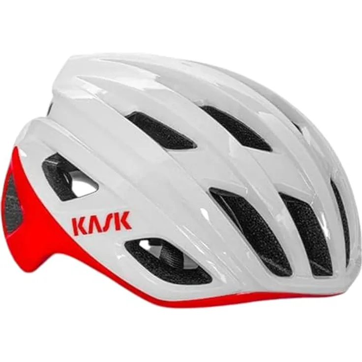 Kask Mojito3 Wg11 Rennradhelm, weiß, leicht (320 g), Kopfumfang 52-58 cm, optimaler Schutz und Belüftung