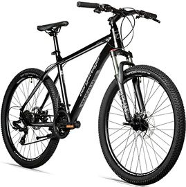 Bergsteiger Makalu 29 Zoll Mountainbike, Aluminium, 21 Gang-Schaltung, Scheibenbremsen, Hardtail