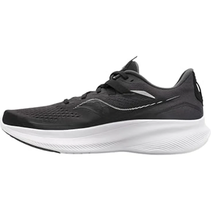 Saucony RIDE 15 Damen Laufschuh mit PWRRUN-Dämpfung, schwarz/weiß, Größe 37.5 – Bild 1