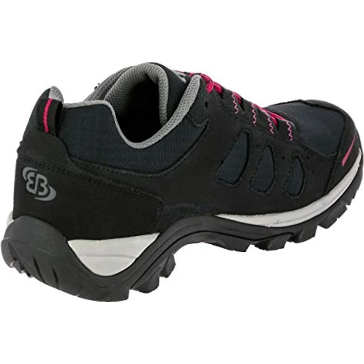Brütting Damen Wanderschuhe, robuste Outdoorschuhe aus hochwertigem Leder, Schnürung, schwarz, Größe 39 – Bild 4
