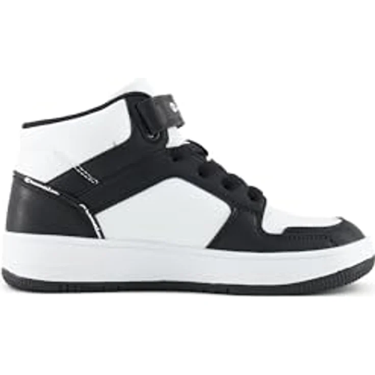 Champion RD18 2.0 MID B PS, rutschfeste Kinder Sneaker für aktive Kids, weiß/schwarz – Bild 2
