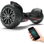Bluewheel Electromobility HX510 Balance Scooter, 8.5" Vollgummireifen, LED-Scheinwerfer, Bluetooth-Lautsprecher, bis zu 15 km/h, APP-kompatibel