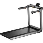 KINGSMITH Treadmill X218, elektrisches Laufband für Zuhause, max. 136 kg, Geschwindigkeiten von 1 bis 18 km/h, mit LED-Display, Schwarz/Grau
