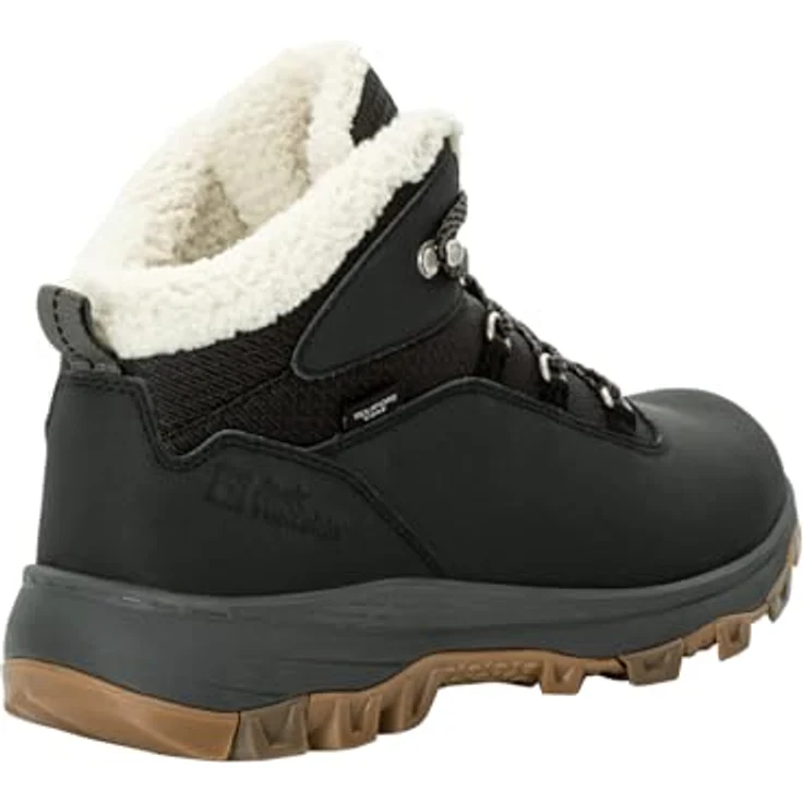 Jack Wolfskin Everquest Texapore Mid W, Damen Wanderschuhe, wasserdicht, atmungsaktiv, bis -30 °C, Schwarz, Größe 37.5 – Bild 5