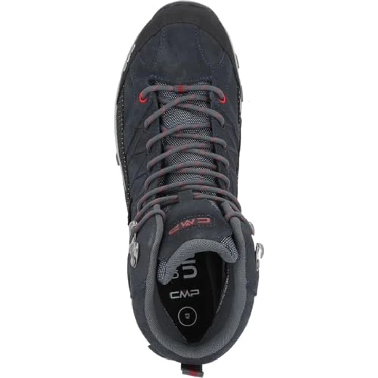 CMP Campagnolo Rigel Mid WP, Herren Wanderschuhe, Trekking Schuhe mit Kevlar und EVA-Zwischensohle, Blau, Größe 43 – Bild 6