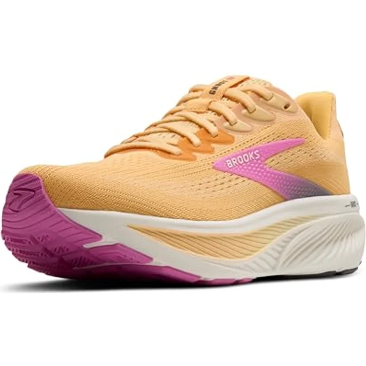 Brooks Ghost 17 Laufschuhe Damen, gedämpfte Lauf- und Fitnessschuhe mit atmungsaktivem Obermaterial, Grau – Bild 1