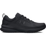 Under Armour Charged Edge Herren Fitnessschuhe, Atmungsaktive Sneaker mit Charged Cushioning® in schwarz, Schuhgröße 43 EU