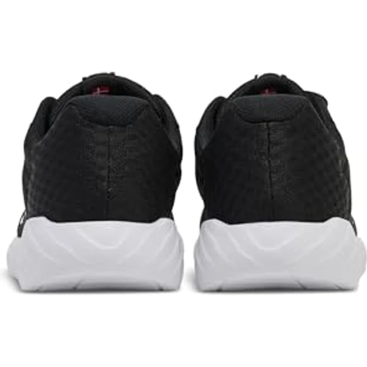 Hummel Legend Breather Sneaker, knöchelhohe Laufschuhe mit Aerotech-Technologie und EVA-Laufsohle, schwarz/weiß, Größe 37 EU – Bild 2