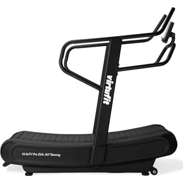 VirtuFit Pro Elite HIIT Running Laufband für Zuhause Klappbar mit Steigung 150 kg Belastbarkeit, 8 Trainingsprogramme, LCD-Display – Bild 1