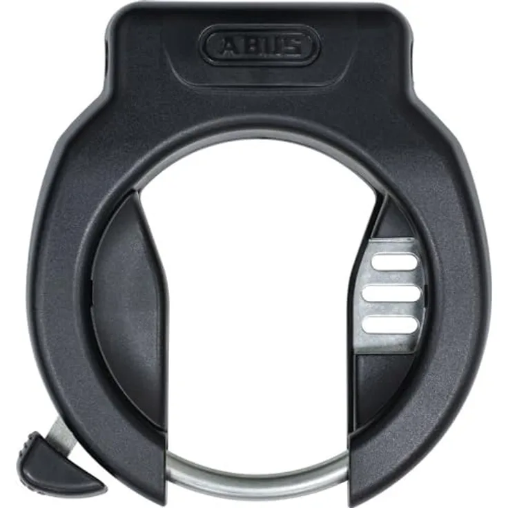 Abus Pro Amparo 4750, Rahmenschloss für Fahrräder mit großem Raddurchlauf, schwarz