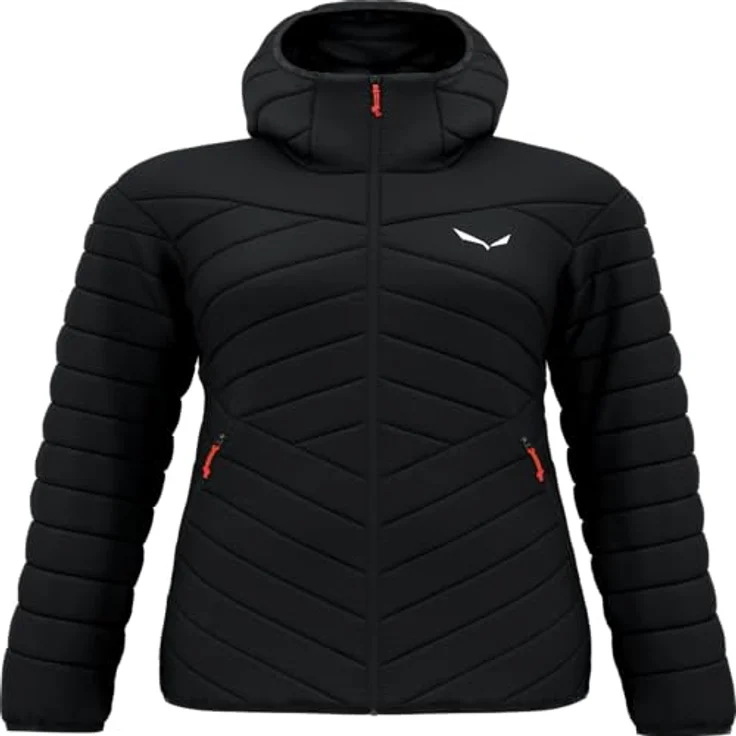 Salewa Brenta, Damen Skijacke, daunenisoliert, wasserabweisend, Schwarz, Größe 38 – Bild 1