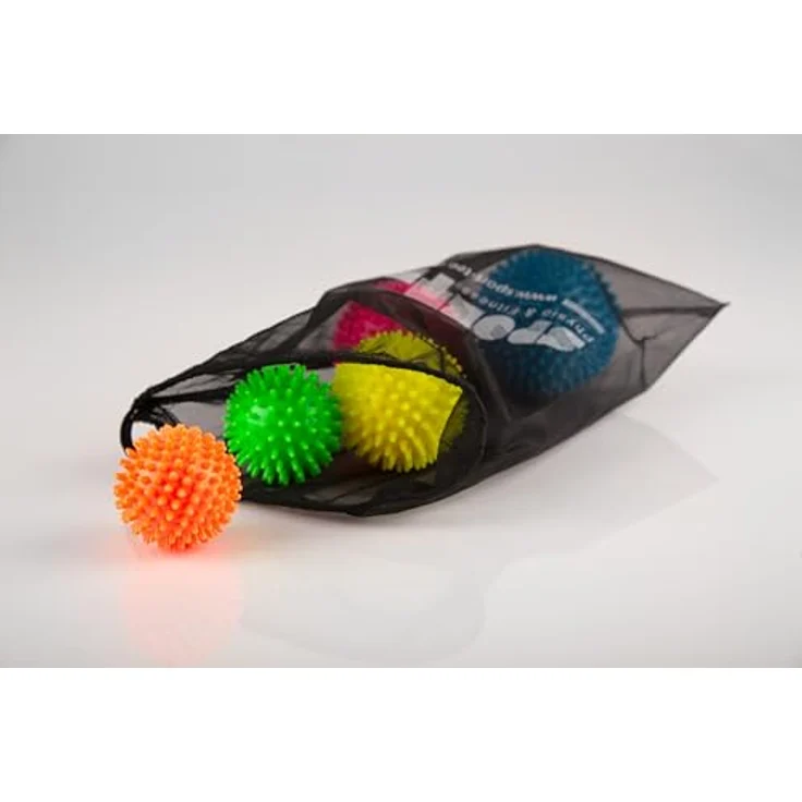 Igel-Ball soft, 3er Set, Massageball, Noppenball, Faszienball – Bild 9