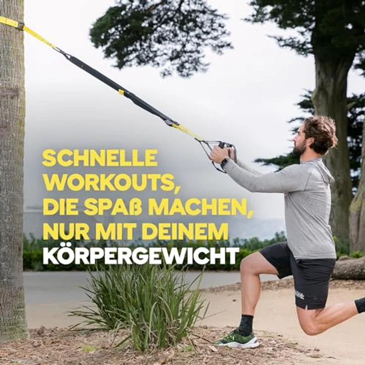 TRX All-in-One - Schlingentrainer - extrem vielseitiges Fitnesssystem für zuhause - mit Zugang zum TRX Training Club - Preisvergleich – Bild 3