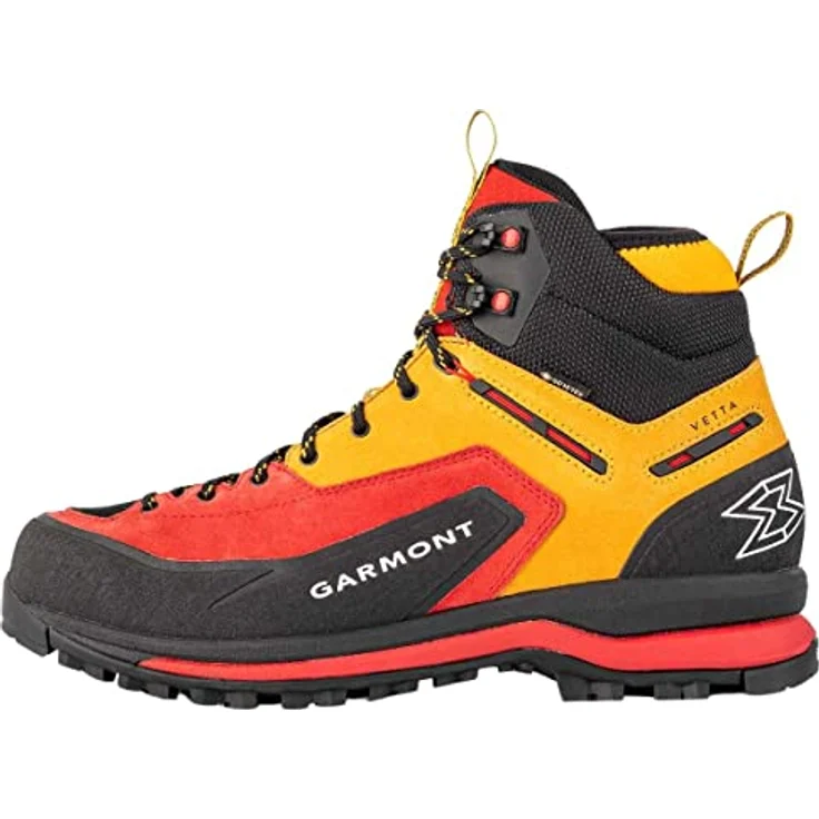 Garmont Vetta Tech Goretex Wanderstiefel, wasserfeste Bergschuhe mit perfekter Passform, Orange EU 44 1/2 – Bild 1
