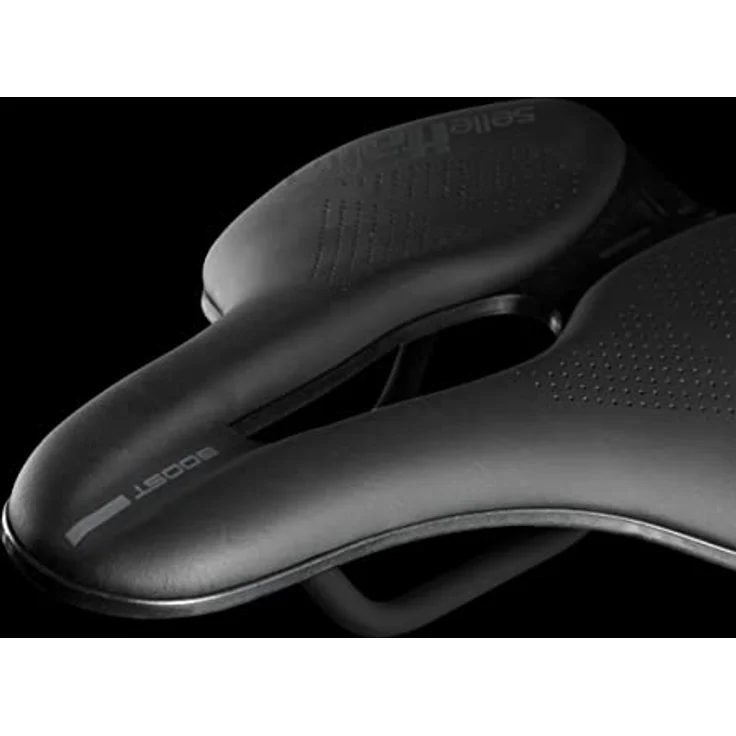 Selle Italia NOVUS EVO BOOST Superflow TI Sattel, Gelschaumbezug, schwarz - L3 für Indoor- und Outdoor-Nutzung – Bild 5