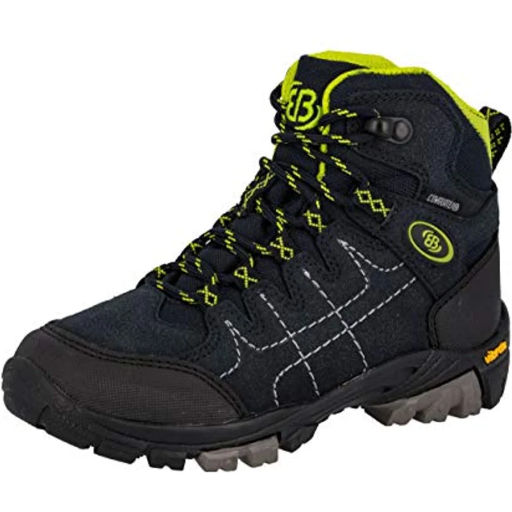 BRÜTTING Mount Shasta Kids Hi, Outdoorstiefel mit wasserdichter Comfortex-Klimamembrane und rutschfester Vibram-Laufsohle – Bild 1