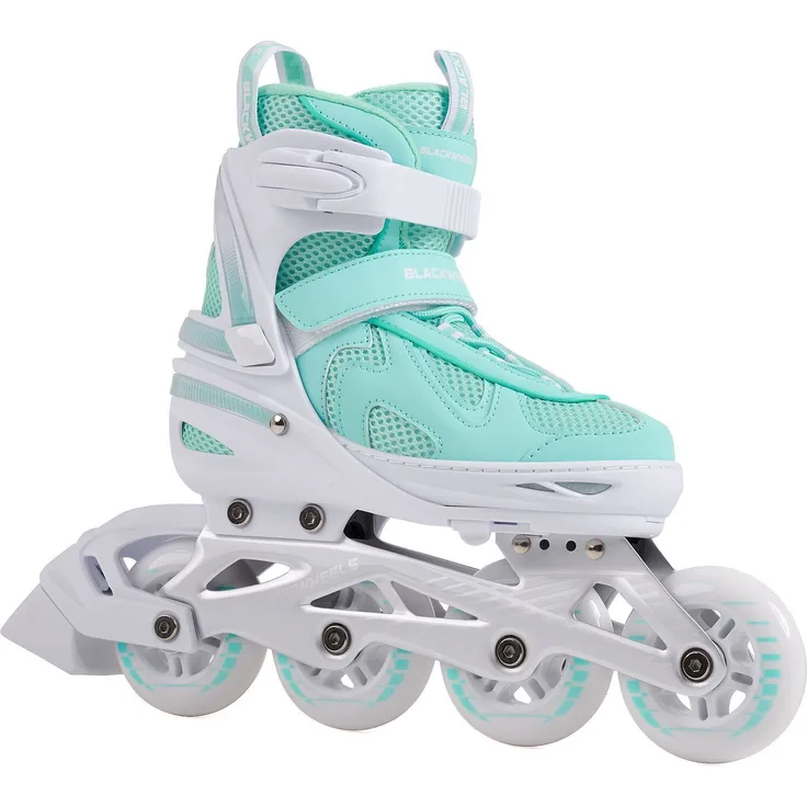 BLACKWHEELS Inlineskates Flex Pro Mint, regulierbar in 4 Größen (34-37)