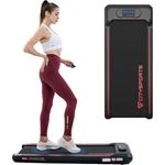 CITYSPORTS Laufband WP8 440W motor, Laufbander für Zuhause 1-6km/h mit APP, tragbar und leise, schwarz - Preisvergleich