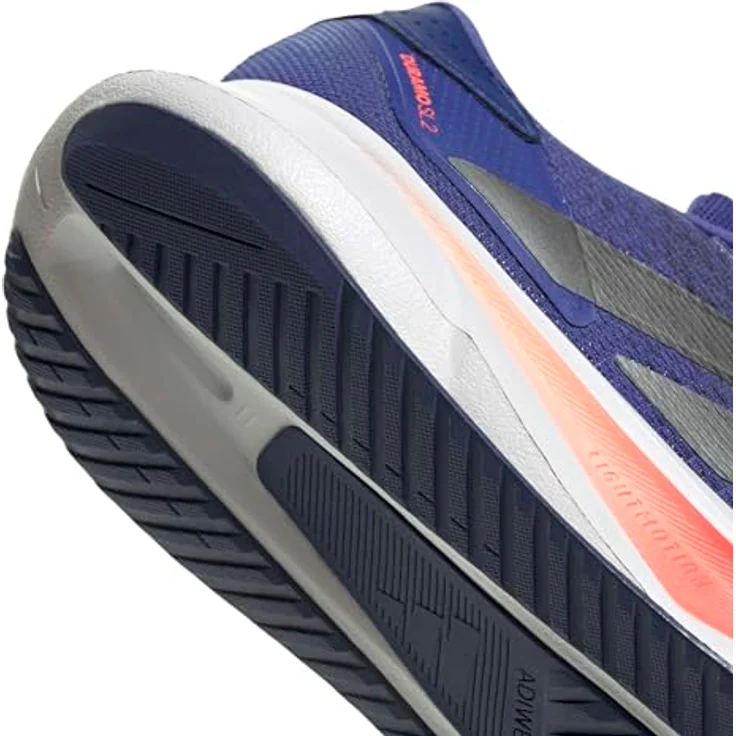Adidas KJ4150_660, Laufschuhe mit LIGHTMOTION Zwischensohle, Mehrfarbig Dual Indigo/Iron Metallic/Mystery Ink – Bild 4