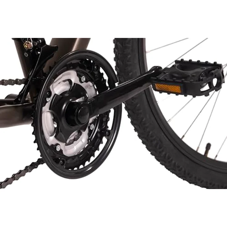 WYLD HEIST 3.0 Mountainbike Hardtail 29“, Anthrazit, 21 Gang Shimano Tourney, mechanische Scheibenbremsen, RH 51 cm – Bild 3