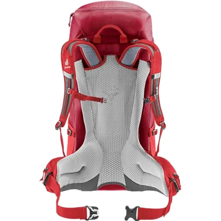 deuter Futura 32 Wanderrucksack, Aircomfort Netzrücken-System für maximale Belüftung, separate Bodenfach, elastischer Federstahlrahmen, gepolsterte Hüftflossen mit RV-Taschen – Bild 4