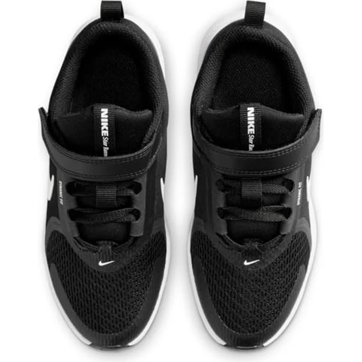 Nike Star Runner 5, Laufschuhe für Kinder mit federnder Dämpfung und atmungsaktivem Mesh-Obermaterial, schwarz – Bild 5