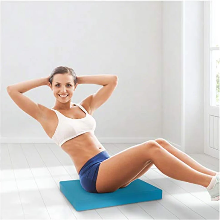 Sport-Tec Balance-Pad, Balanceboard, Koordinationstrainer, Gleichgewichtstrainer, LxBxH 49x39x5,5 cm, rutschfest, kombinierbar, für alle, strapazierfähig - Preisvergleich – Bild 5