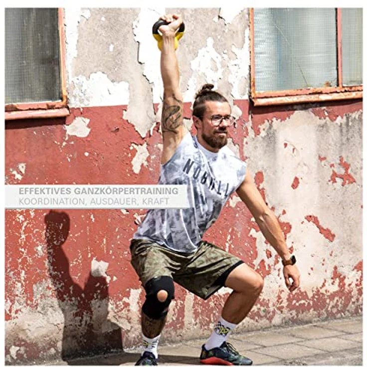 Sport-Tec Kettlebell, Kugelhantel, Workout, Fitness, Bodybuilding, Kurzhantel, Gewichtskugel, Schwunghantel – Bild 2