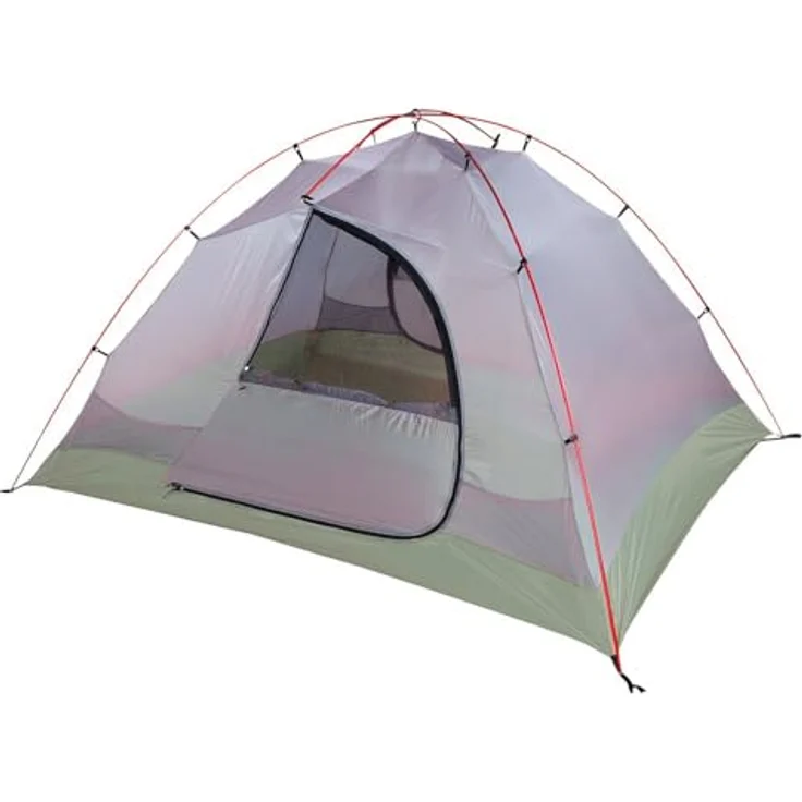 BACH Guam 3, Drei-Personen-Kuppelzelt mit 20D Nylon, 2 Apsiden, willow bough green – Bild 3