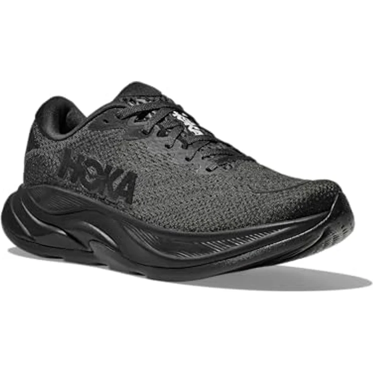 Hoka RINCON 4, Laufschuhe mit starker Dämpfung und atmungsaktivem Obermaterial, schwarz, Größe 46 – Bild 1