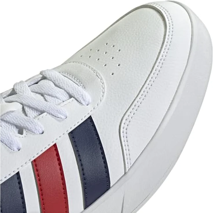 adidas Herren Breaknet 3.0 Shoes, Laufschuhe mit Synthetik-Obermaterial, FTWR White/Dark Blue/Better Scarlet, 48 EU – Bild 5