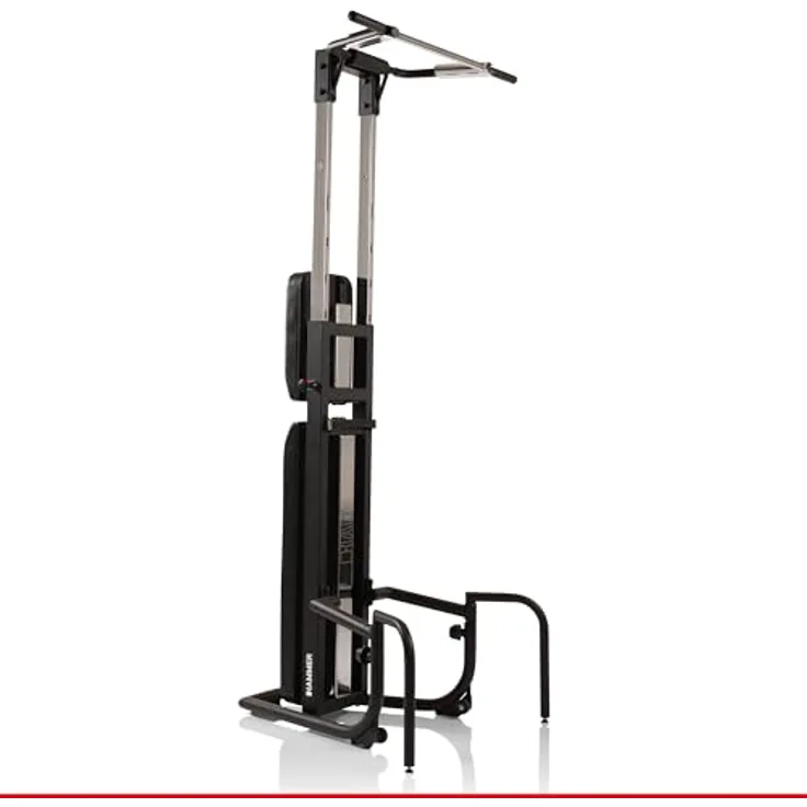 HAMMER Trainingsstation Bench Pullup & Dip, 3 in 1 Bench, höhenverstellbar bis 223 cm