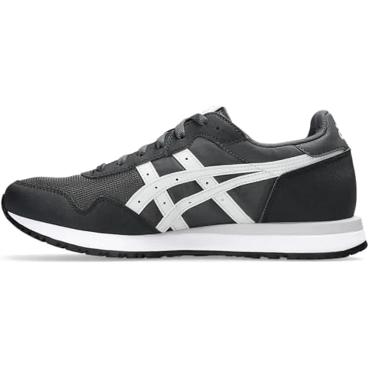 ASICS Performance Tiger Runner II, Herren Laufschuhe mit EZFOAM Einlegesohle, grau, Größe 38 – Bild 4
