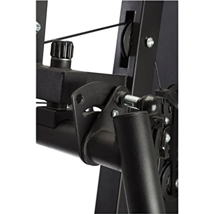 Toorx MSX-70 Kraftstation, Multifunktionsgerät mit 102 kg Gewichtsblöcken, Schwarz, Kohlenstoffstahl, für Brust-, Bein-, Arm- und Schultertraining – Bild 4
