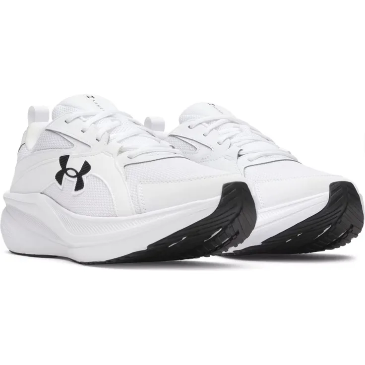 Under Armour Charged Assert 11 Herren Laufschuhe, Dämpfung und Stabilität, Weiß, Größe 48.5 EU
