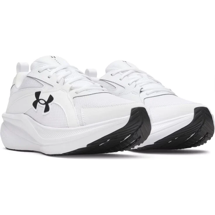 Under Armour Charged Assert 11 Herren Laufschuhe, Dämpfung und Stabilität, Weiß, Größe 48.5 EU – Bild 1