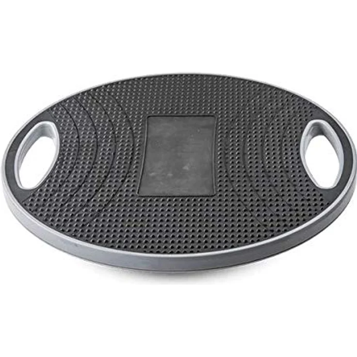 MATCHU Balance Board, Gleichgewichtstrainer mit Griffen für Koordinations- und Gleichgewichtübungen, Schwarz, 42x42x9cm – Bild 1