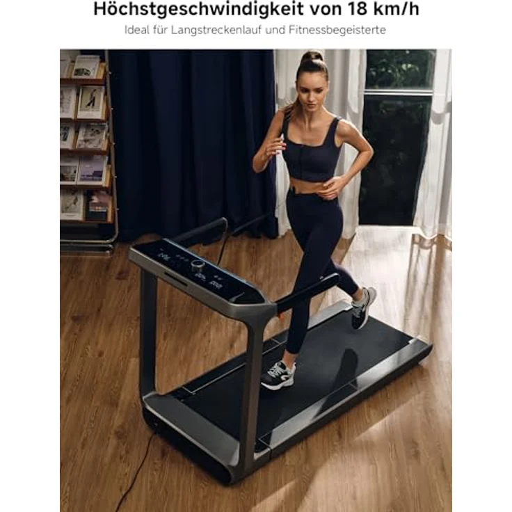 WALKINGPAD WalkingPad X218, Laufband mit LED-Display und NFC-Konnektivität, schwarz – Bild 3