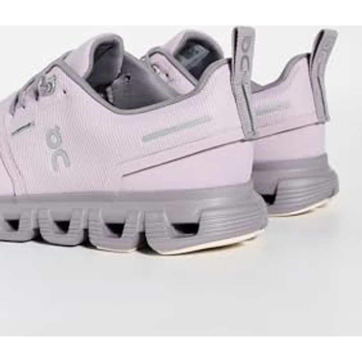 ON Cloud 6 Waterproof Damen Sneaker, Mauve Zinc violett, EU 38,5, wasserdichte Membran, hervorragende Dämpfung, Recyclingmaterial – Bild 3