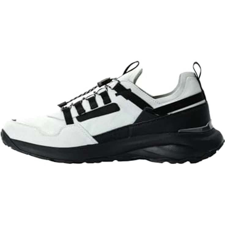 Jack Wolfskin Dromoventure Athletic Low M, Herren Wanderschuhe mit dämpfender EVA-Mittelsohle, Weiss – Bild 3