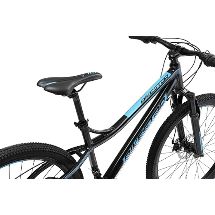 Bikestar Mountainbike, 26 Zoll, 21 Gang Shimano Schaltung, Aluminiumrahmen, verstellbare Gabel, für Körpergrößen ab 150 cm – Bild 8