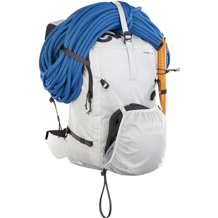 EVOC SUMMIT 30 Wanderrucksack, Sportrucksack mit ergonomischem Tragesystem, Lawinenfach und Trinkblasenfach, 30 l Volumen, Sand – Bild 4