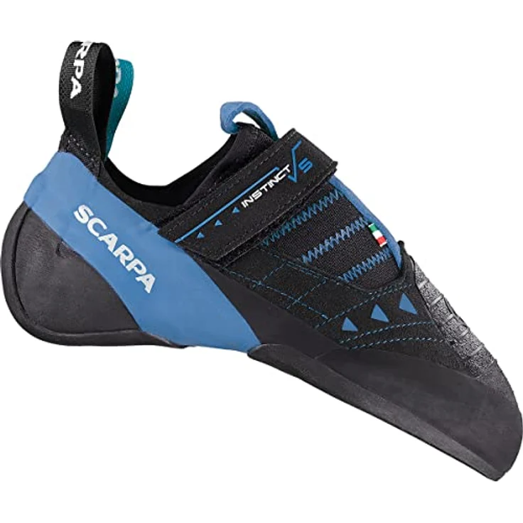 Scarpa Instinct VSR, Unisex Kletterschuhe mit abriebfester Gummisohle, Schwarz, Größe 40.5 – Bild 2