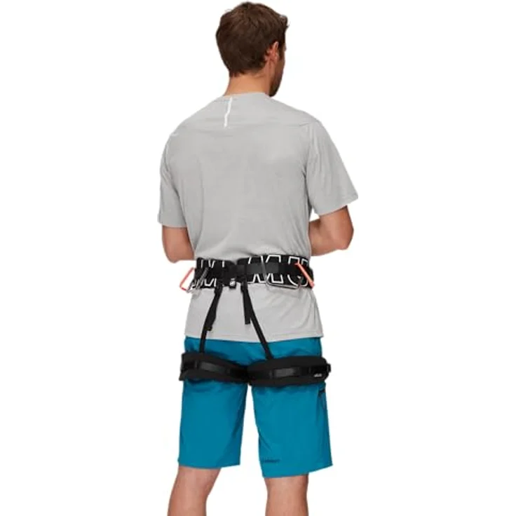 Mammut 4 Slide Klettergurt, robuster und bequemer Klettergurt, verstellbar, Größe M, L, XL – Bild 3