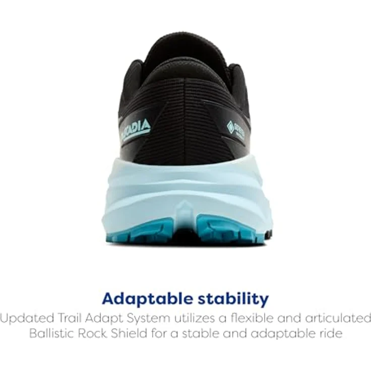 Brooks Running Cascadia 19 GTX, Damen Laufschuhe für Trailrunning, Gore-Tex-Membran, Größe 38, Blau-Schwarz – Bild 3