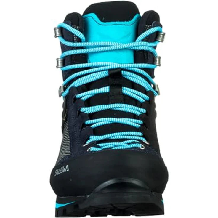 Salewa Crow GTX, Damen Wanderschuhe, wasserdicht, atmungsaktiv, steigeisenkompatibel, Größe 38.5, Blau – Bild 4
