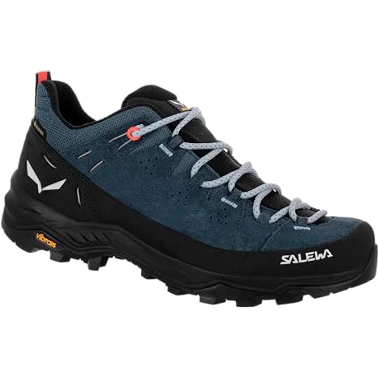Salewa Alp Trainer 2 Gore-Tex, Damen Wanderschuhe mit Vibram® Sohle, Blau, Größe 40 – Bild 2